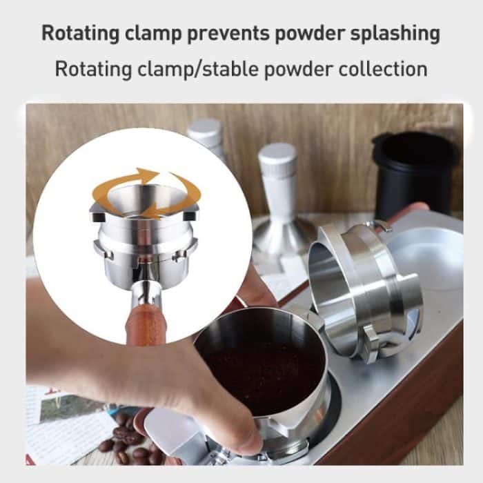 54mm Coffee Dosing Funnel Ring Stainless Steel Coffee Powder Dispenser for Breville 8 Series, For Breville 8 Series Powder Dispenser – Bild 3