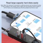 USB / 8 Pin to Type-C RJ45 USB-A HUB Expand Converter, USB / 8 Pin – Bild 5