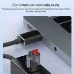 USB / 8 Pin to Type-C RJ45 USB-A HUB Expand Converter, USB / 8 Pin – Bild 6