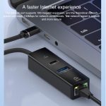 USB / 8 Pin to Type-C RJ45 USB-A HUB Expand Converter, USB / 8 Pin – Bild 7