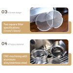 For Breville 8 Series Coffee Machine Handle Rotary Dosing Cup Mug Coffee Powder Feeder, For Breville 8 Series Rotary Dosing Cup – Bild 4