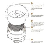 For Breville 8 Series Coffee Machine Handle Rotary Dosing Cup Mug Coffee Powder Feeder, For Breville 8 Series Rotary Dosing Cup – Bild 6