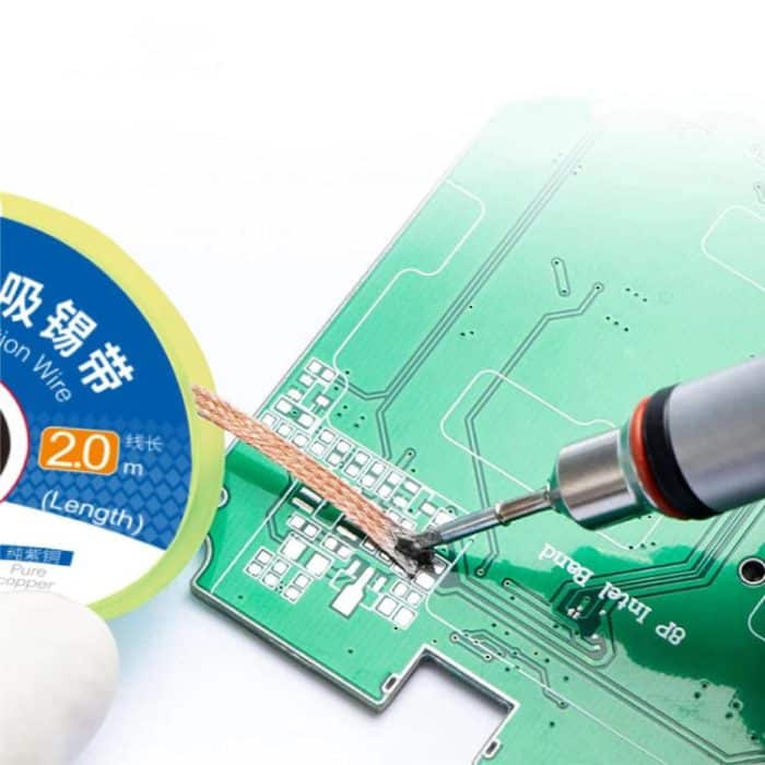 Strong Tin Absorption Wire, 1520(1.5mm x 2m), 2020(2.0mm x 2m), 2520(2.5mm x 2m), 3020(3.0mm x 2m), 3520(3.5mm x 2m) – Bild 7