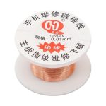 Insulation Circuit Board BGA Soldering Conductor Wire, 0.01mm, 0.02mm