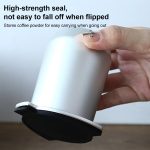 Coffee Machine Handle Dosing Cup Mug Coffee Powder Feeder with Silicone Cover For Breville 8 Series, Powder Feeder (Sliver), Powder Feeder (Black) – Bild 5