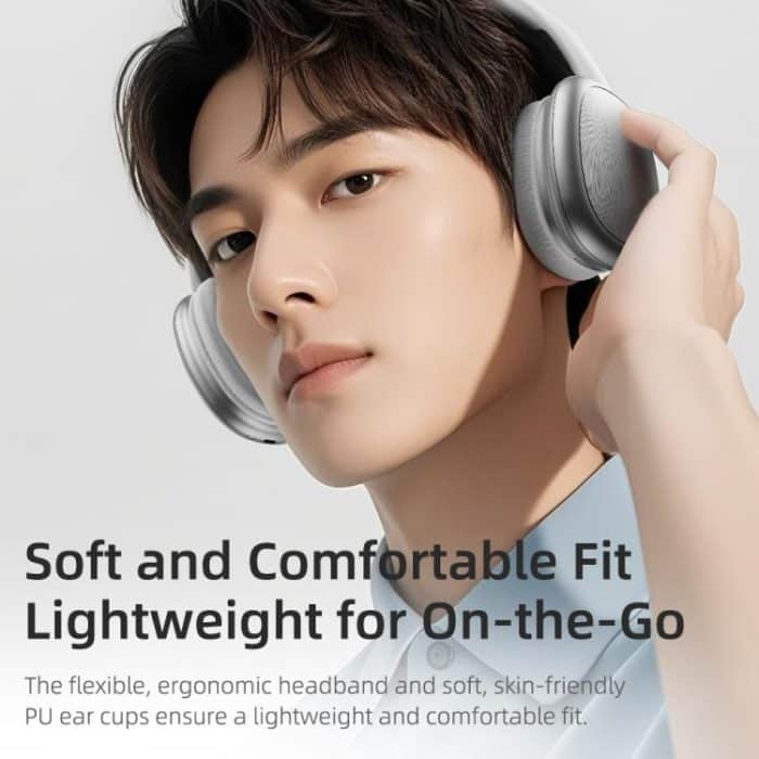 ROCK O5 Head-mounted Bluetooth 5.3 Wireless Headphones, O5 (Silver), O5 (Grey) – Bild 4