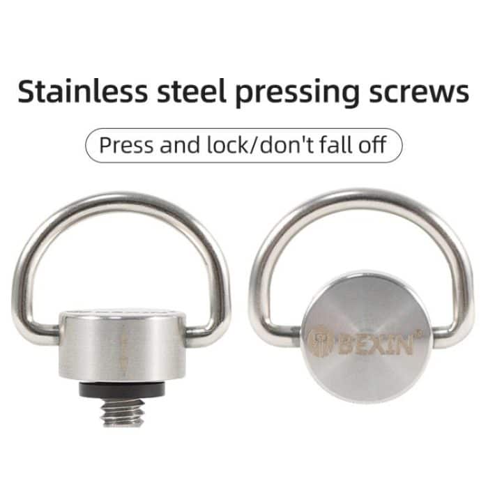 BEXIN LS020 Quick Release Plate Screws 1/4 inch C-Ring Adapter Mount Screws, LS020 – Bild 4