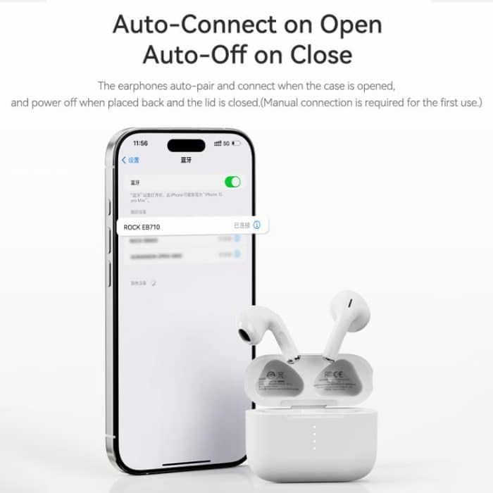 ROCK EB710 RAU0788 Bluetooth 5.3 Wireless Earphones, EB710 – Bild 10