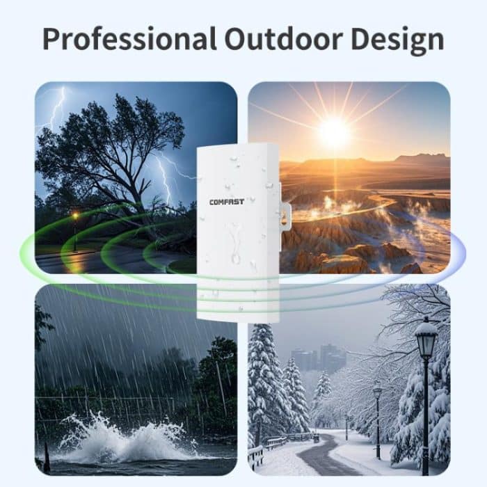 COMFAST CF-E112N V2 2.4GHz 300Mbps 9dBi Monitoring Bridge Set – Bild 8