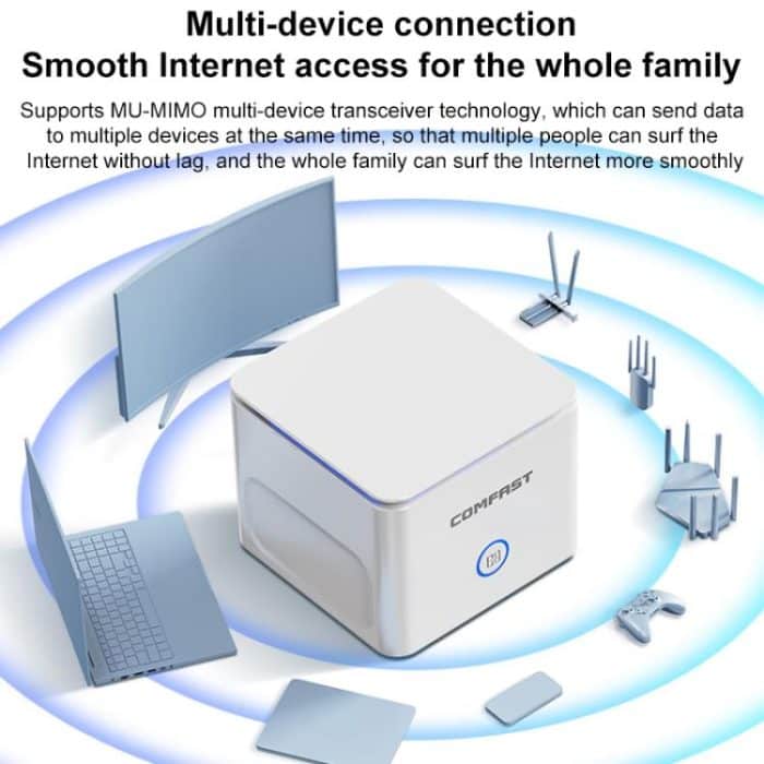 COMFAST CF-WR653AX 1500Mbps 2.4GHz / 5.8GHz Dual-Band Gigabit WiFi 6 Mesh Router – Bild 10
