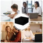 Five-grid Envelope Notepad Metal Storage Rack Mail Envelope Sorting Desktop Organizer, YH017 – Bild 7