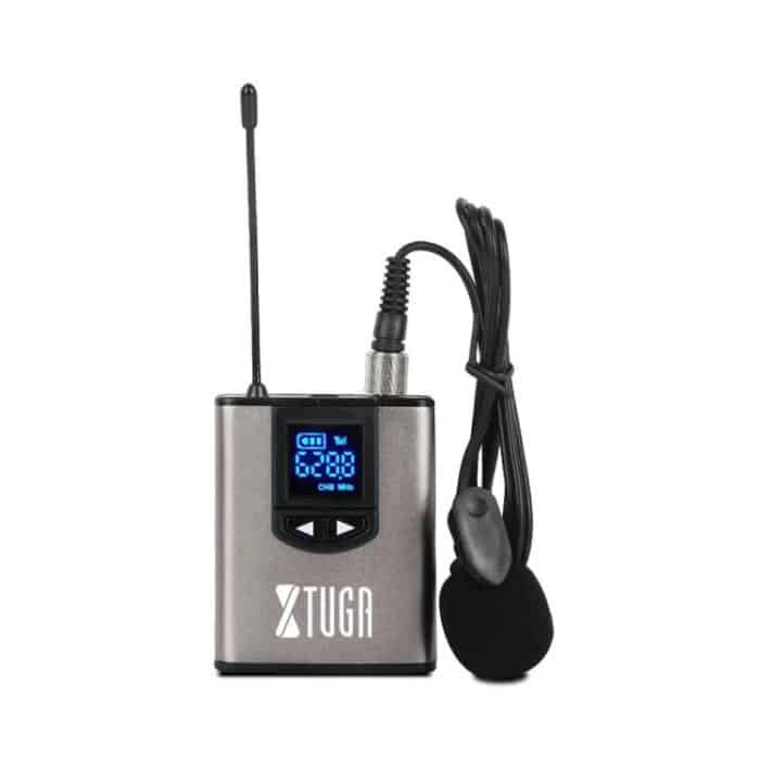 XTUGA  A1 UHF Wireless Headset Lavalier Microphone System with Bodypack Transmitter, A1 – Bild 4