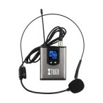 XTUGA  A1 UHF Wireless Headset Lavalier Microphone System with Bodypack Transmitter, A1 – Bild 5