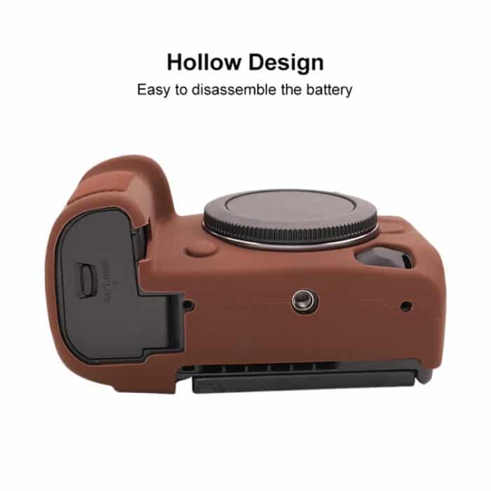 Glossy Soft Silicone Protective Case, For Canon EOS R5 Mark II / R5II – Bild 6