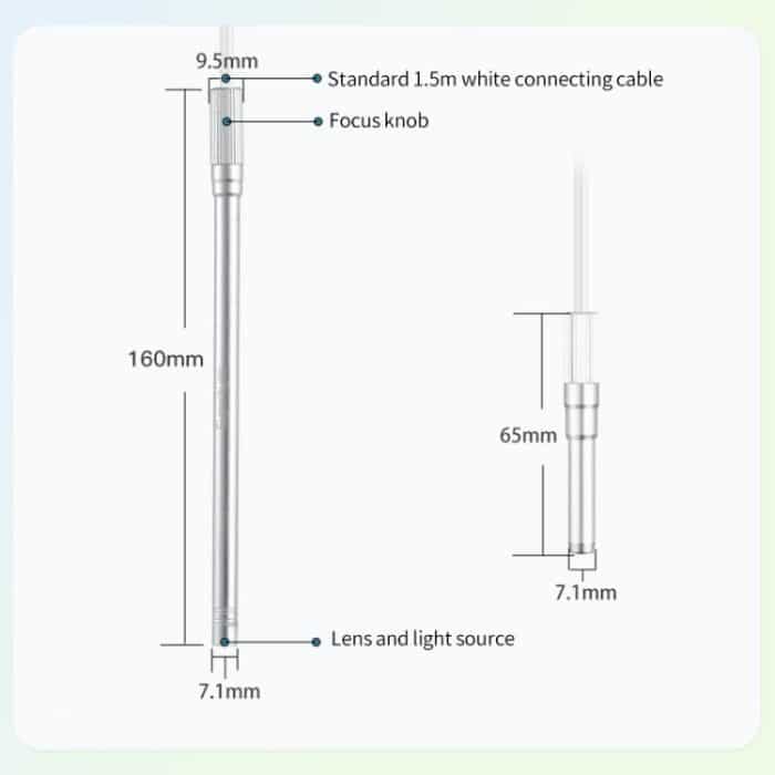 Supereyes Y002 200W HD USB Industrial Dispensing Machine Endoscope Electron Microscope – Bild 14
