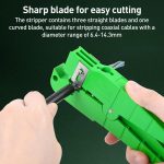 Komshine 45-164 Glasfaserkabel-Abisolierzange – Bild 4