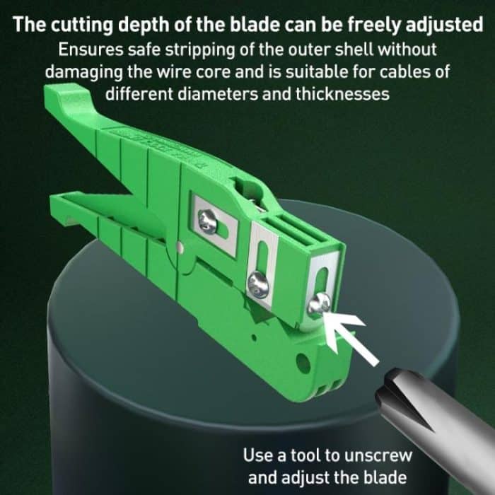 Komshine 45-164 Glasfaserkabel-Abisolierzange – Bild 6