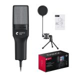 Yanmai SF-777R RGB-Licht-Desktop-Mikrofon zur Rauschunterdrückung mit Anti-Sprühnetz – Bild 10