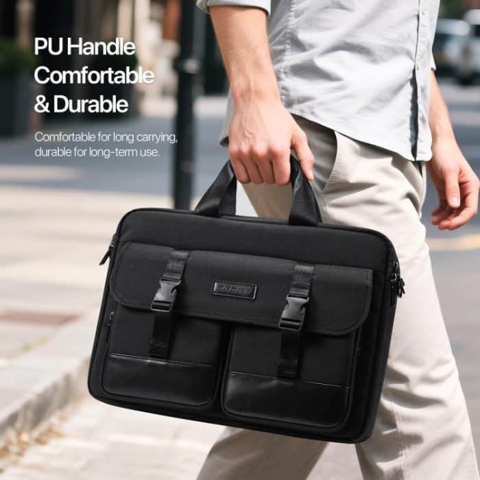 DUX DUCIS EDGE 14-15.4 inch Handbag Single Shoulder Laptop Bag – Bild 11