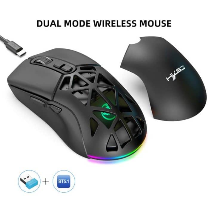 HXSJ T26 Dual Modes 2.4G BT5.1 Rechargeable Wireless Mouse, T26 – Bild 14