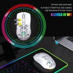 HXSJ T26 Dual Modes 2.4G BT5.1 Rechargeable Wireless Mouse, T26 – Bild 3