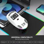 HXSJ T26 Dual Modes 2.4G BT5.1 Rechargeable Wireless Mouse, T26 – Bild 9