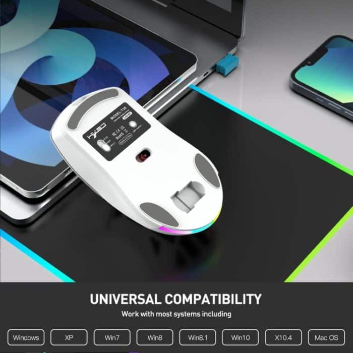HXSJ T26 Dual Modes 2.4G BT5.1 Rechargeable Wireless Mouse, T26 – Bild 9