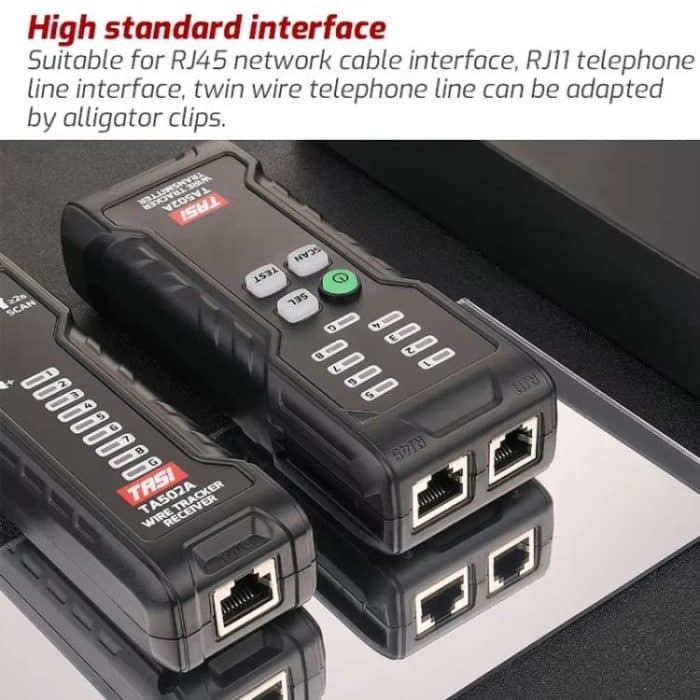 TASI TA502A Multifunktions-Anti-Interferenz-Netzwerkkabeltester – Bild 7