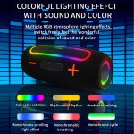 PRO9 20W Outdoor IPX6 Portable RGB Wireless Speakers Stereo Soundbar Subwoofer – Bild 7