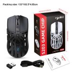 HXSJ T400 Tri-mode Rechargeable Wireless Mouse – Bild 9