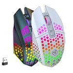HXSJ T500 Hole Mouse 2.4G Backlight Rechargeable Wireless Mouse – Bild 2