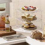 YX165 Acrylic 3 Tier Corner Plates and Bowls Organizer Shelf, YX165 – Bild 8