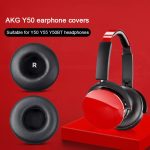 2pcs Protein Leather Replacement Earpads For AKG Y50BT / Y55DJ / Y50 / Y55 – Bild 5