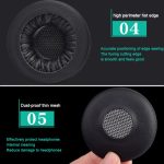 2pcs Protein Leather Replacement Earpads For AKG Y40 / Y45 / Y45BT – Bild 5