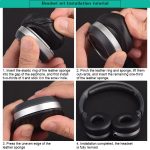 2pcs Protein Leather Replacement Earpads For AKG Y40 / Y45 / Y45BT – Bild 7