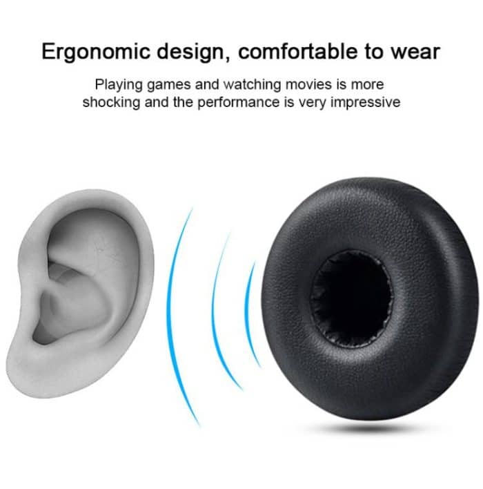 2pcs Protein Leather Bluetooth Headset Replacement Earpads For AKG N60NCBT – Bild 3