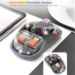 HXSJ M333 Three Modes Transparent Wireless Mouse – Bild 5