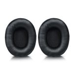 2pcs Sponge Earmuffs Replacement Earpads For ATH-SR5 / SR5BT, Black Protein Leather, Grey Protein Leather, Brown Protein Leather, Black Football Net, Black Ice Silk Cloth, Black Lambskin, Brown Lambskin, Grey Lambskin