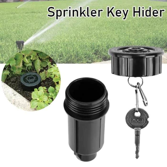 Garden Water Nozzle Key Storage Box Sprinkler Key Hider, Sprinkler Key Hider – Bild 6