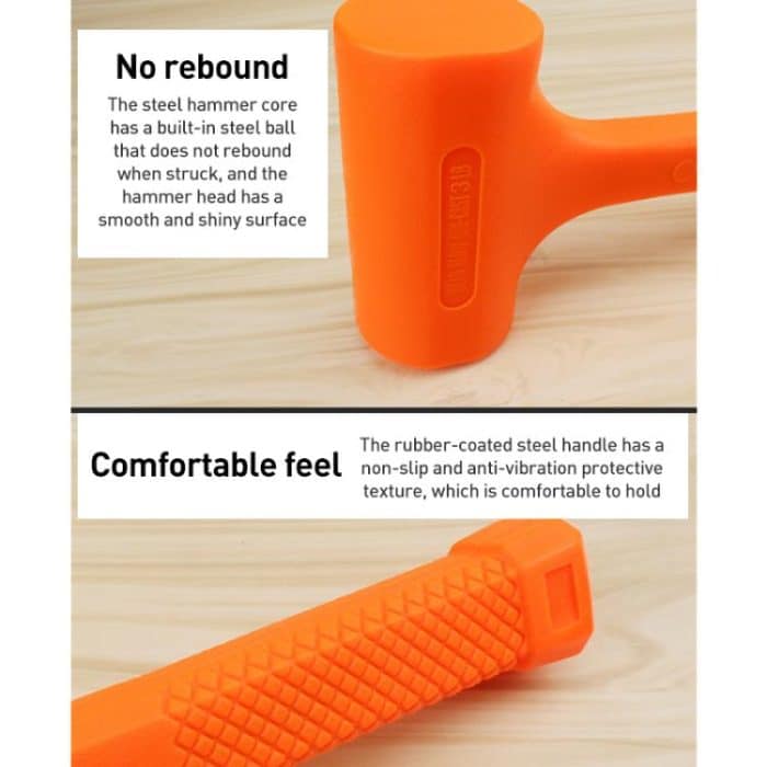 Multifunctional Non-elastic Rubber Installation Hammer, 0.5LB, 1.5LB, 1LB, 2.5LB, 2LB, 3LB, 4LB – Bild 4