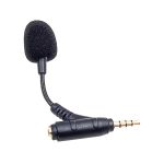 3.5mm Elbow Dual Ports Microphone for Mobile Live Broadcast, 3.5mm Ports