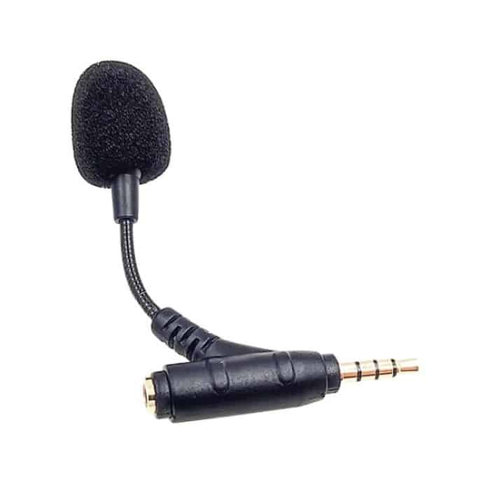 3.5mm Elbow Dual Ports Microphone for Mobile Live Broadcast, 3.5mm Ports – Bild 1