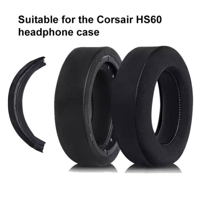 Headphone Head Beam Protective Cover For Corsair HS75 XB / HS70 Pro / HS60 Pro / HS50, Headphone Head Beam (Black), Headphone Head Beam (Black White) – Bild 2