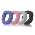 1 Pair Protein Leather and Ice Silk Cloth Replacement Earpads For Corsair HS80 Max / HS80 USB Wired / HS81 RGB, Protein Leather and Ice Silk Cloth For Corsair HS80 Max – Bild 2