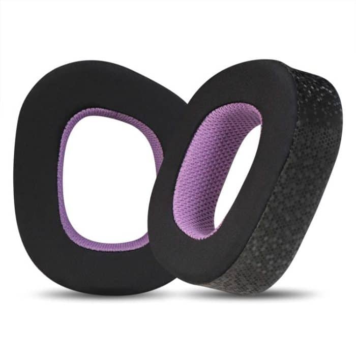 1 Pair Magic Ice Skin Replacement Earpads For Corsair HS80 Max / HS80 USB Wired / HS80 RGB, Magic Ice Skin (Black Purple) – Bild 1