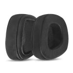 1 Pair Protein Leather and Ice Silk Cloth Cotton Replacement Earpads For Corsair VOID PRO RGB SE