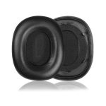 1 Pair Protein Leather Replacement Earpads For Baseus H1i, For Baseus H1i(Black), For Baseus H1i(Apricot)