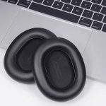 1 Pair Protein Leather Replacement Earpads For Baseus H1i, For Baseus H1i(Black), For Baseus H1i(Apricot) – Bild 5