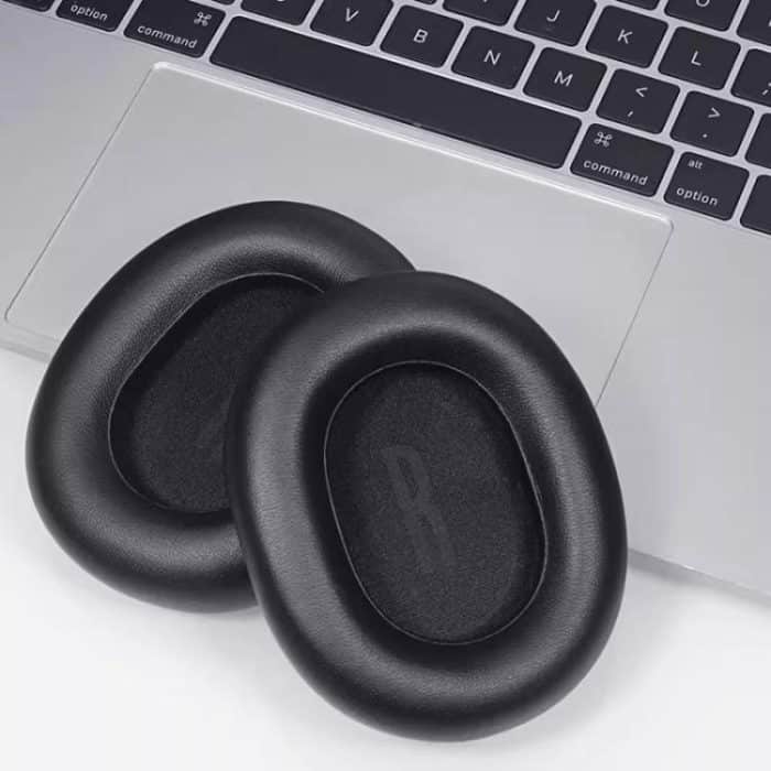 1 Pair Protein Leather Replacement Earpads For Baseus H1i, For Baseus H1i(Black), For Baseus H1i(Apricot) – Bild 5