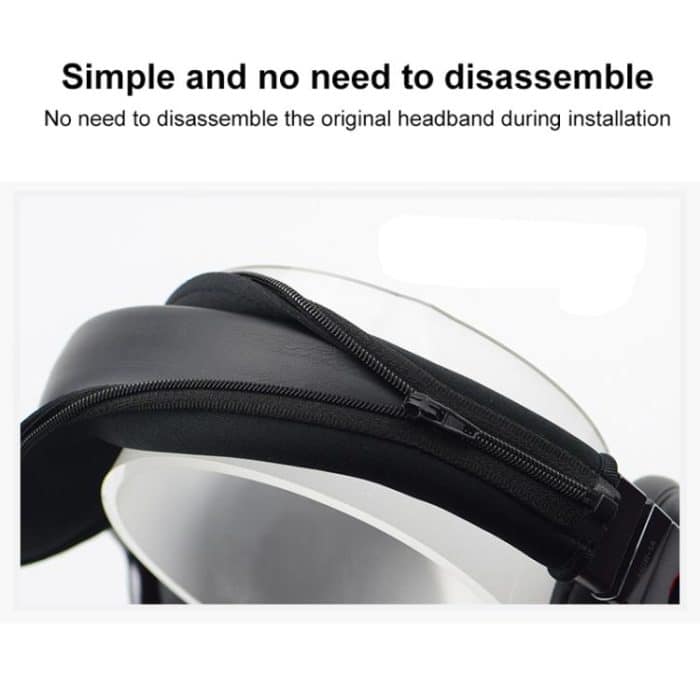 Neoprene Zipper Headband Cushion Pad Replacement Parts, For Audio Technica ATH-MSR7 – Bild 7